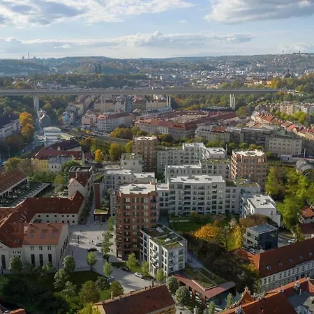 Free Private Parking, Central Location, Nuslesky Pivovar Sunset Balcony Home, Prague Exterior photo